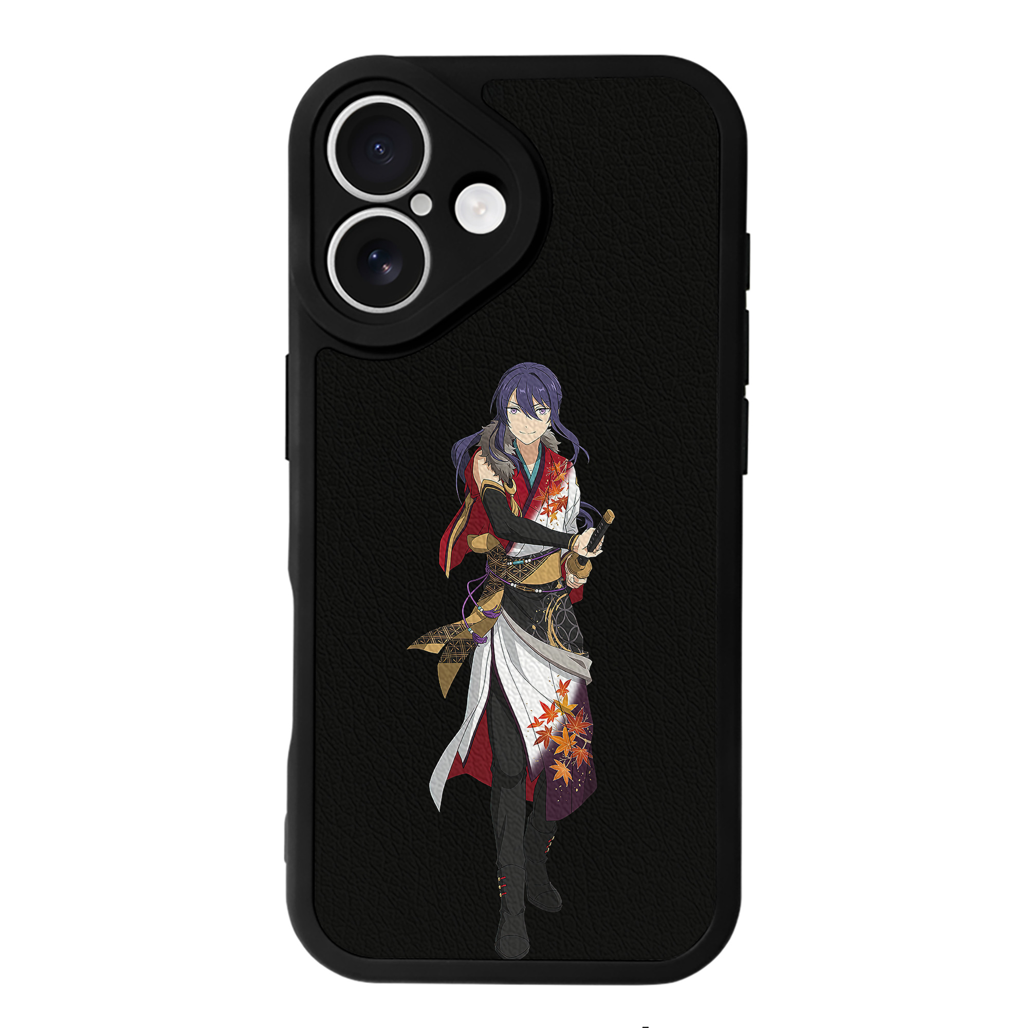 （画像用） あんさんぶるスターズ! Ensemble Stars 【iPhone 16シリーズ対応】シリコンスマホケース（レザー調） 材質：シリコン